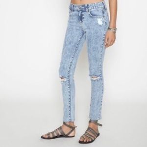 Carmar Acid Wash High Rise Denim